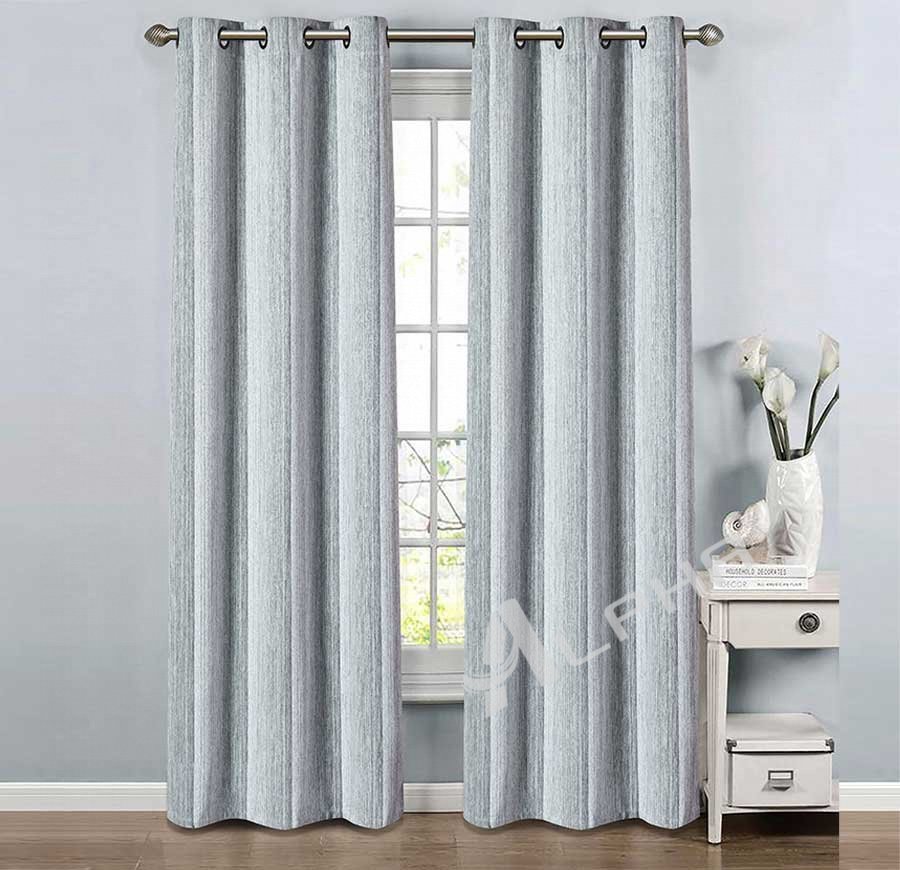 Palisade-Grey 100% Blackout Curtains