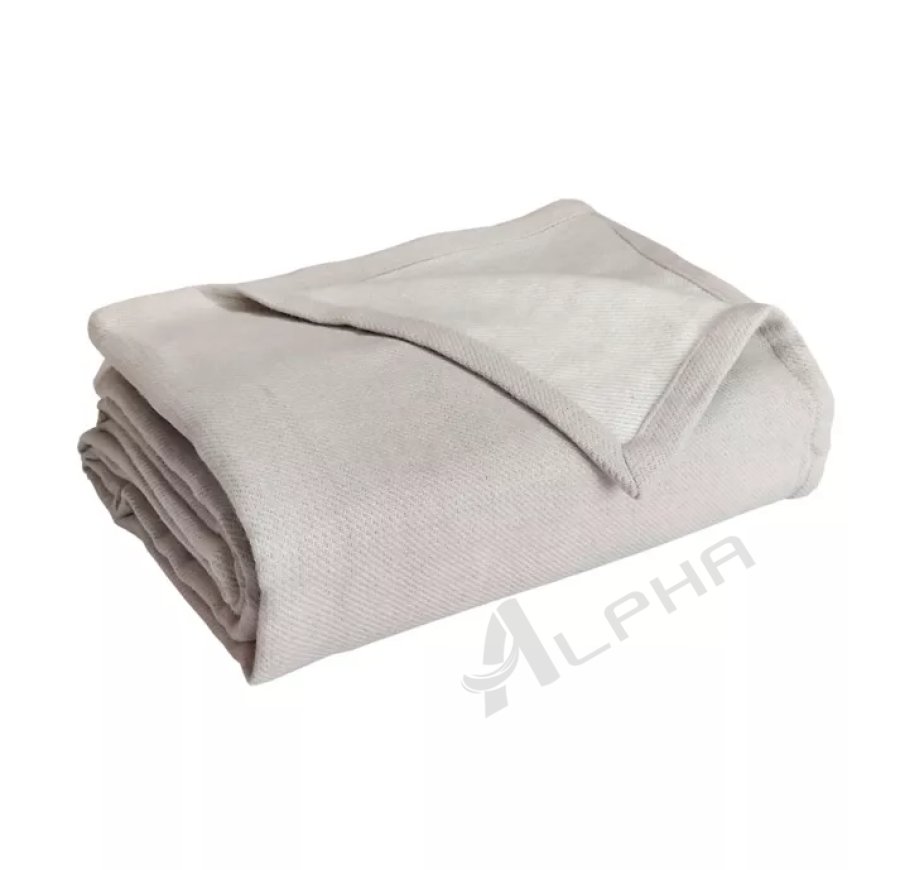 natural cashmere&cotton solid color European and American style blanket Spot wholesale