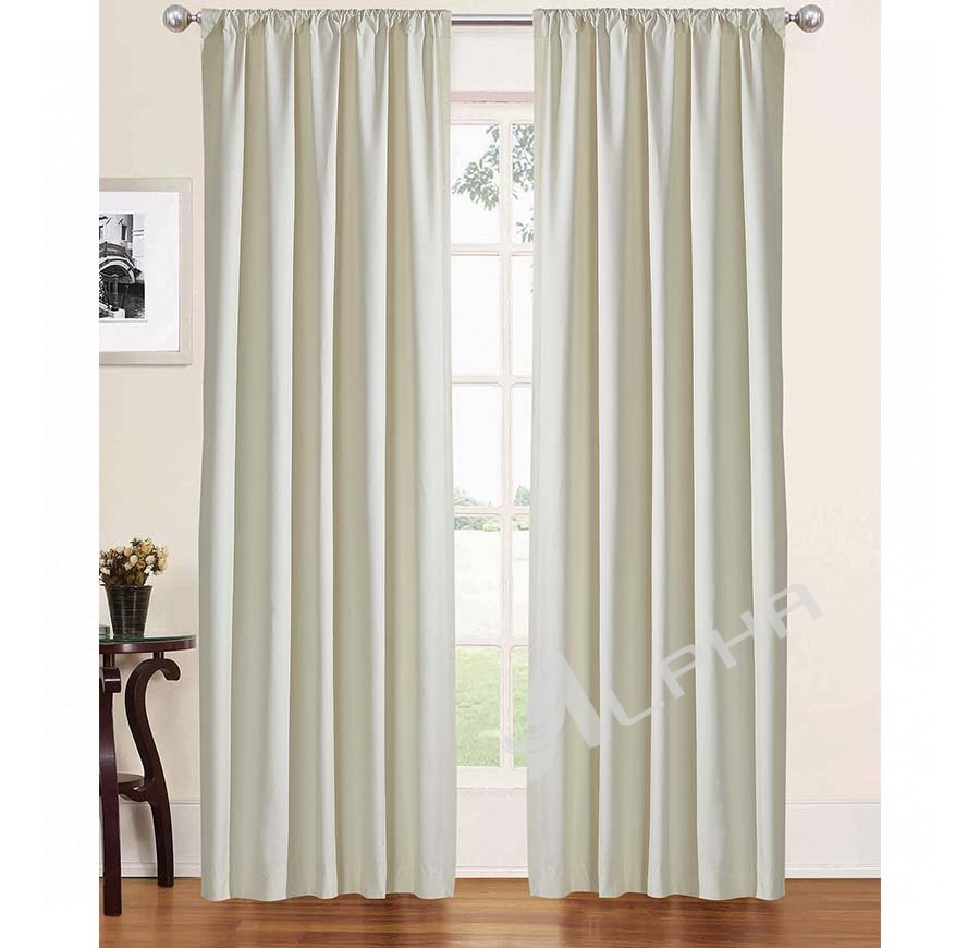 Kentfield Woven Natural Blackout Curtains